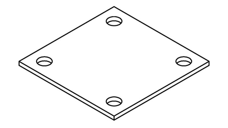 Plate Steel Support