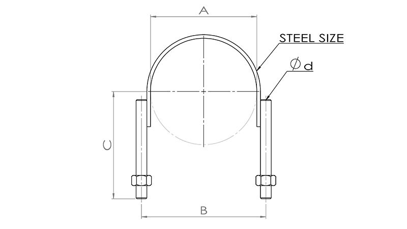 Strap U-Bolt